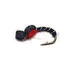 Stillwater Suspender Buzzer Black/Red Size 14 - 1 Dozen